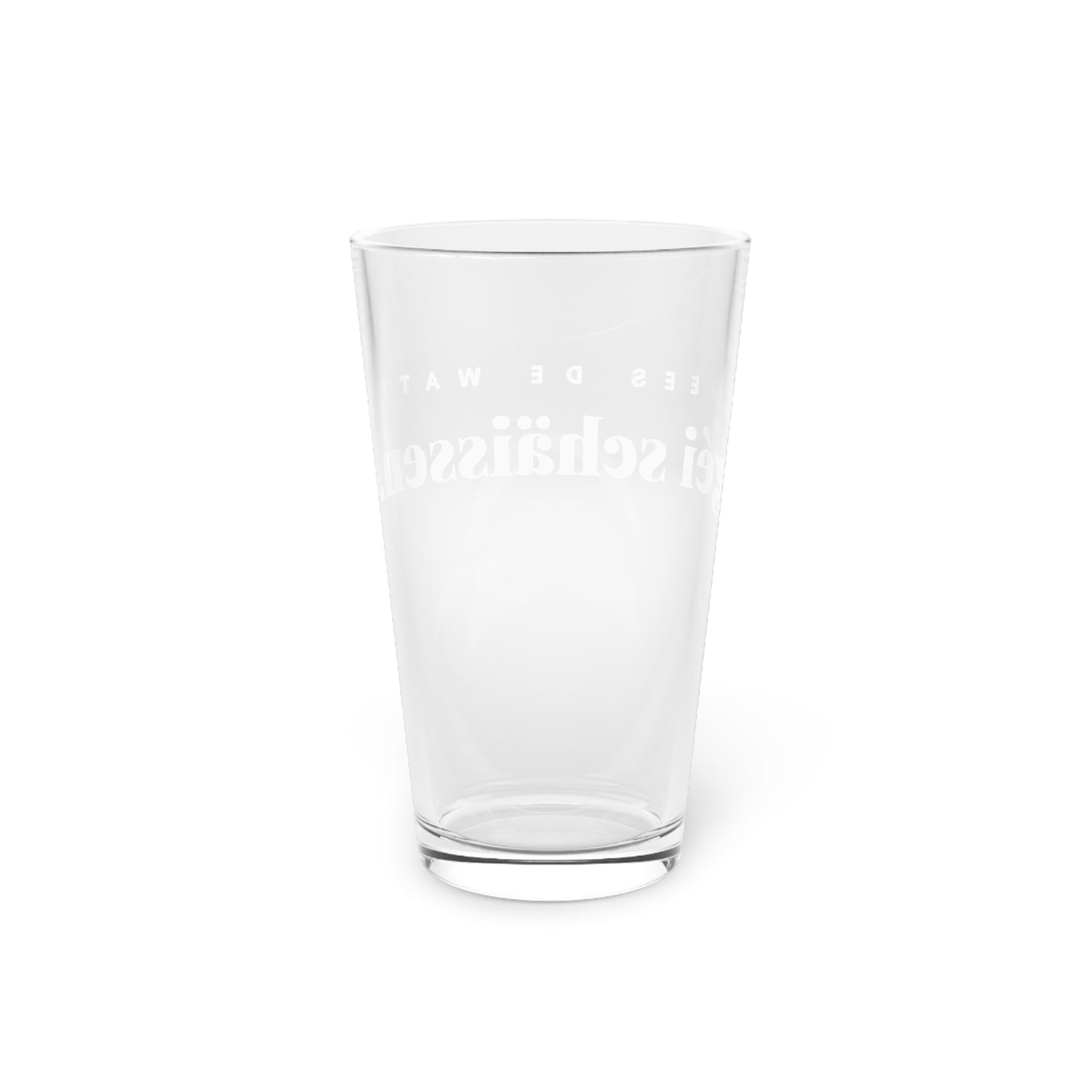 Géi schäissen Glas