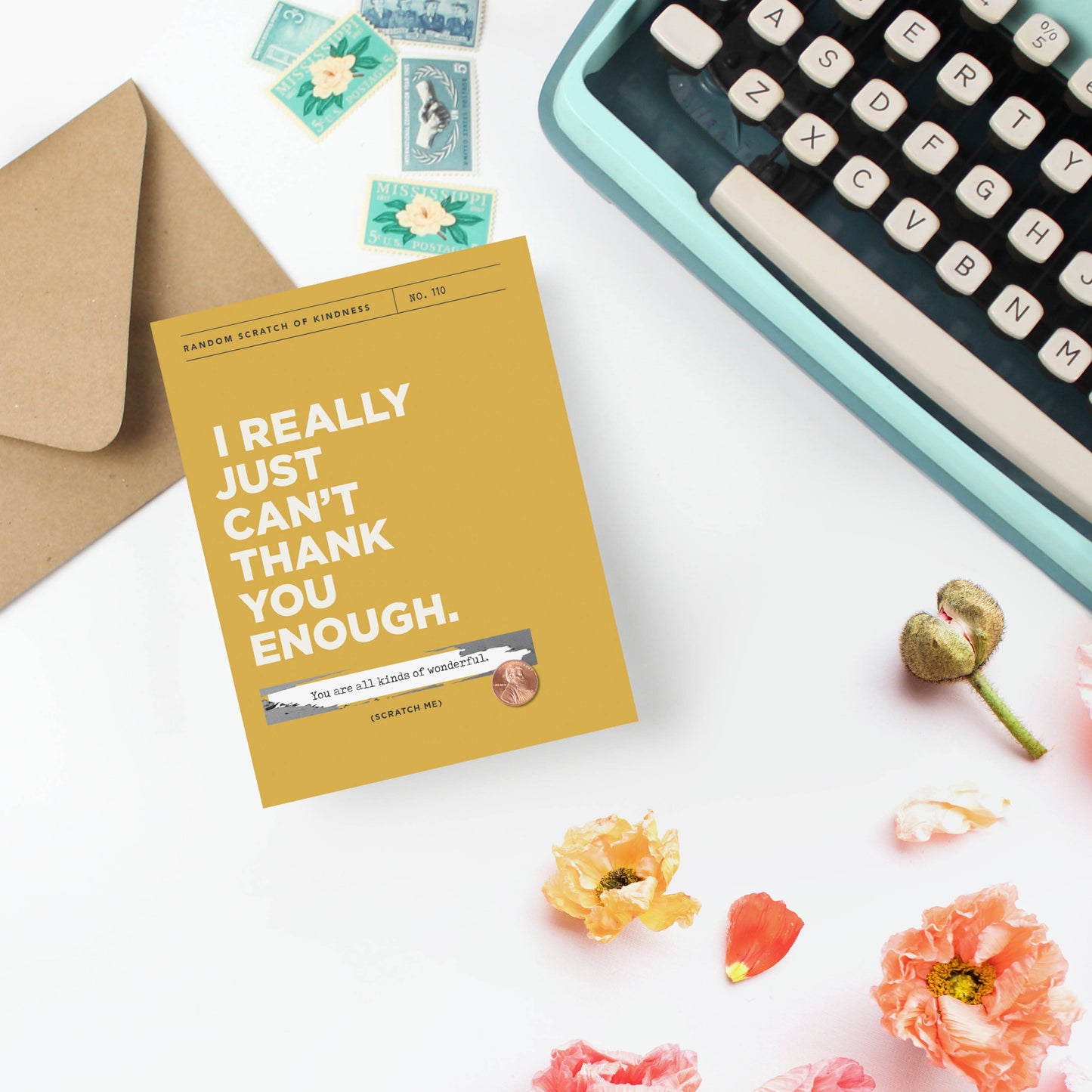 Can't Thank You Enough Scratch-off Card