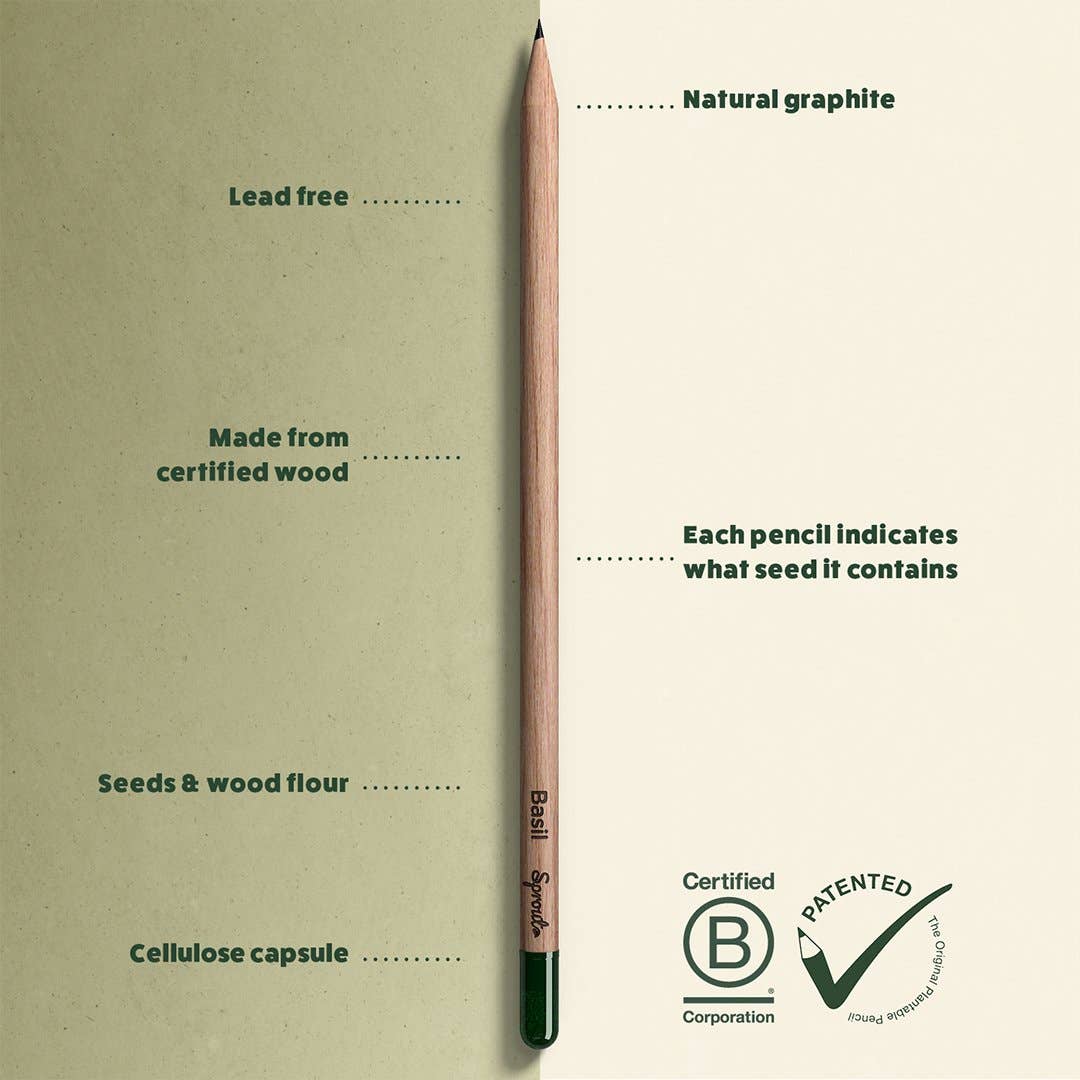 Pizza Herbs Plantable Pencils