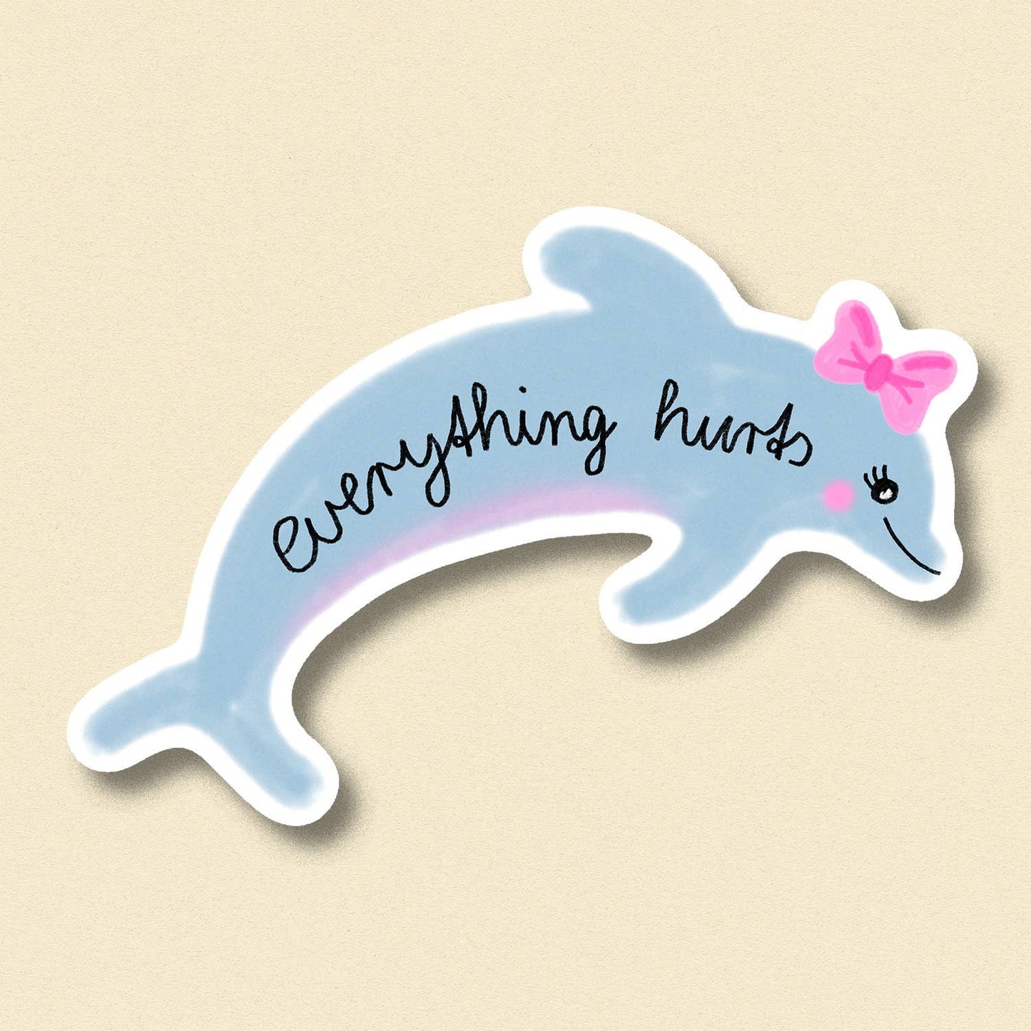 Sticker everything hurts