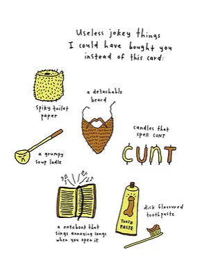 Useless Things Card