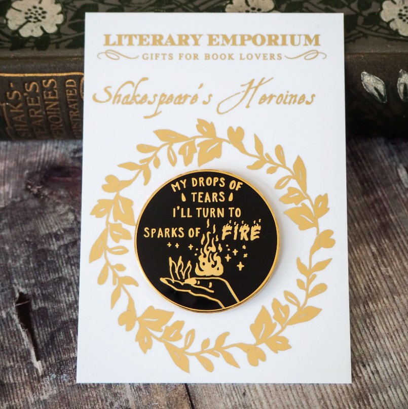 Shakespeare Heroine I Pin