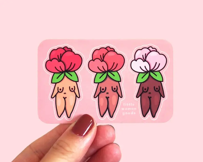 Flower Child Vinyl Sticker
