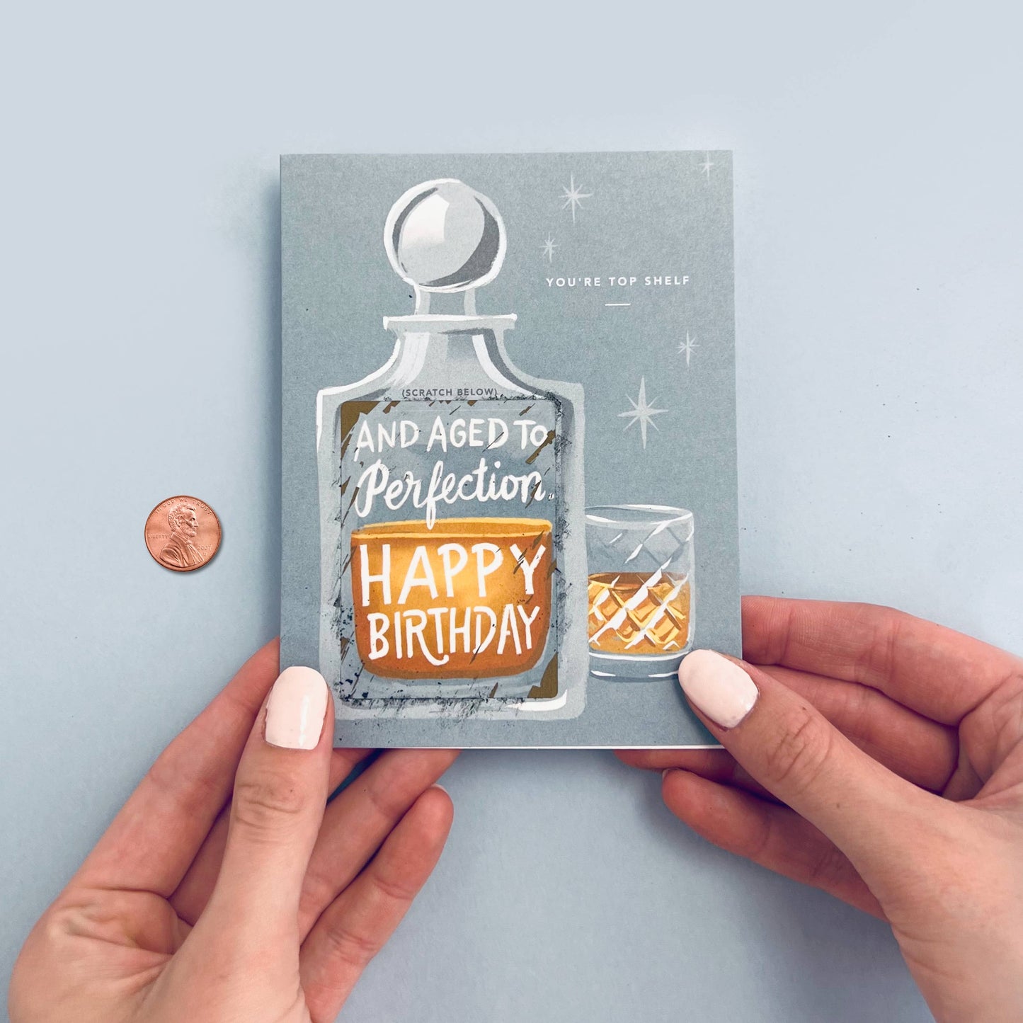 Whiskey Birthday Card