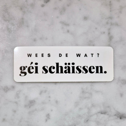 Lëtzebuergesch Sticker Set