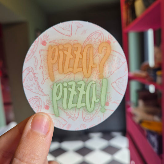 Pizza? Pizza! Sticker