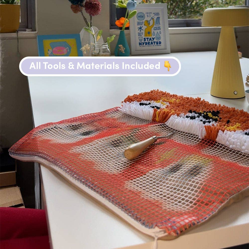 Ghost Party Latch Hooking Cushion Kit