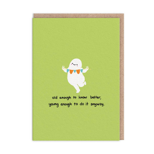 Old Enough Card