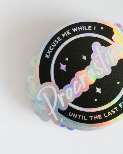 Procrastinator Sticker