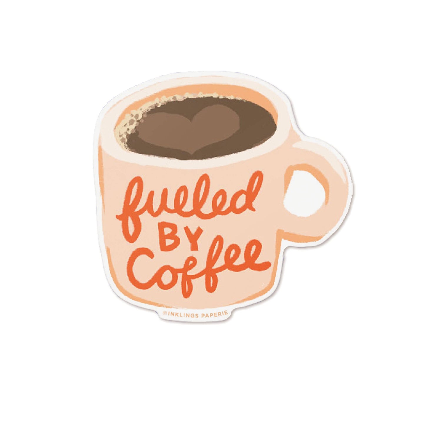 Fueled by Coffee Sticker