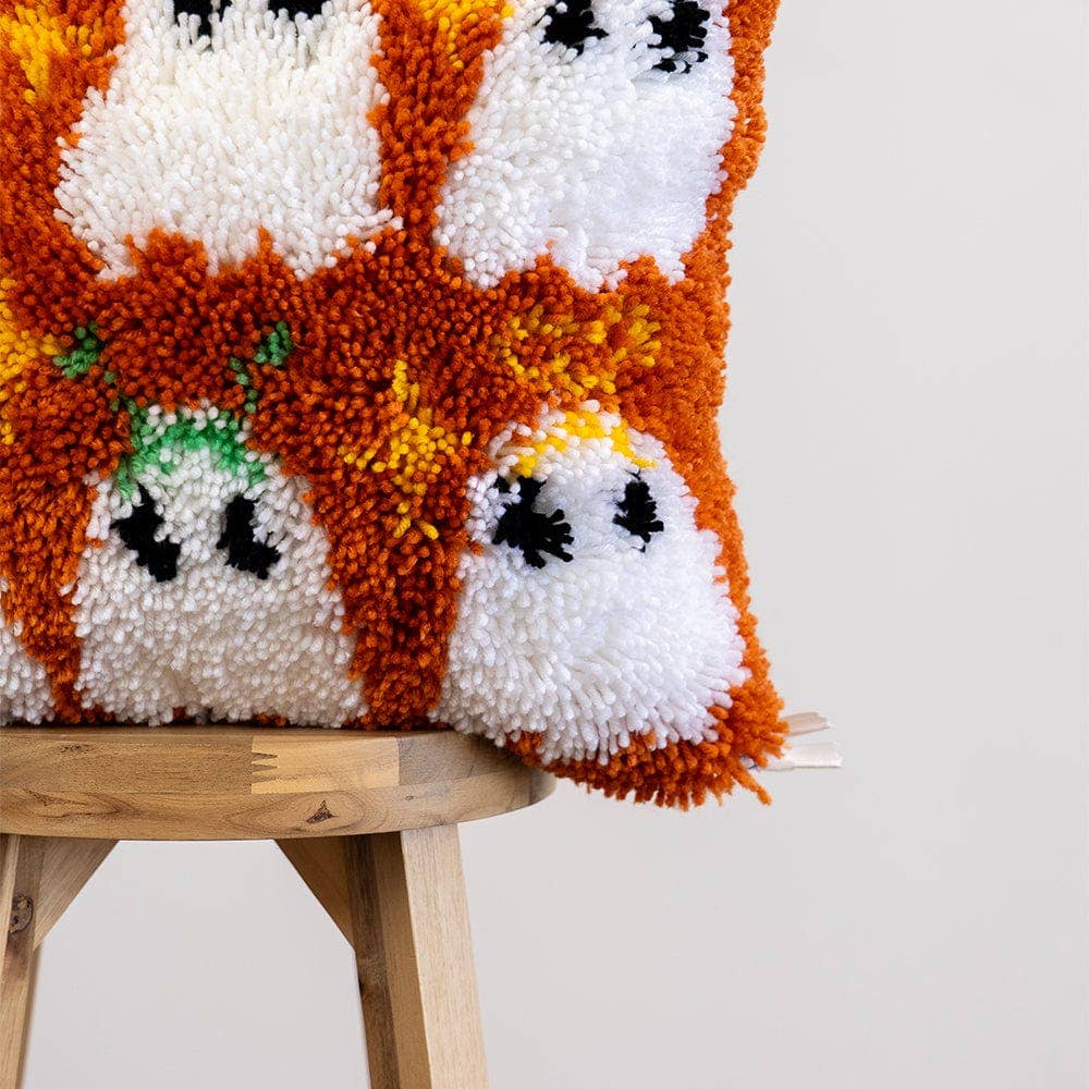 Ghost Party Latch Hooking Cushion Kit