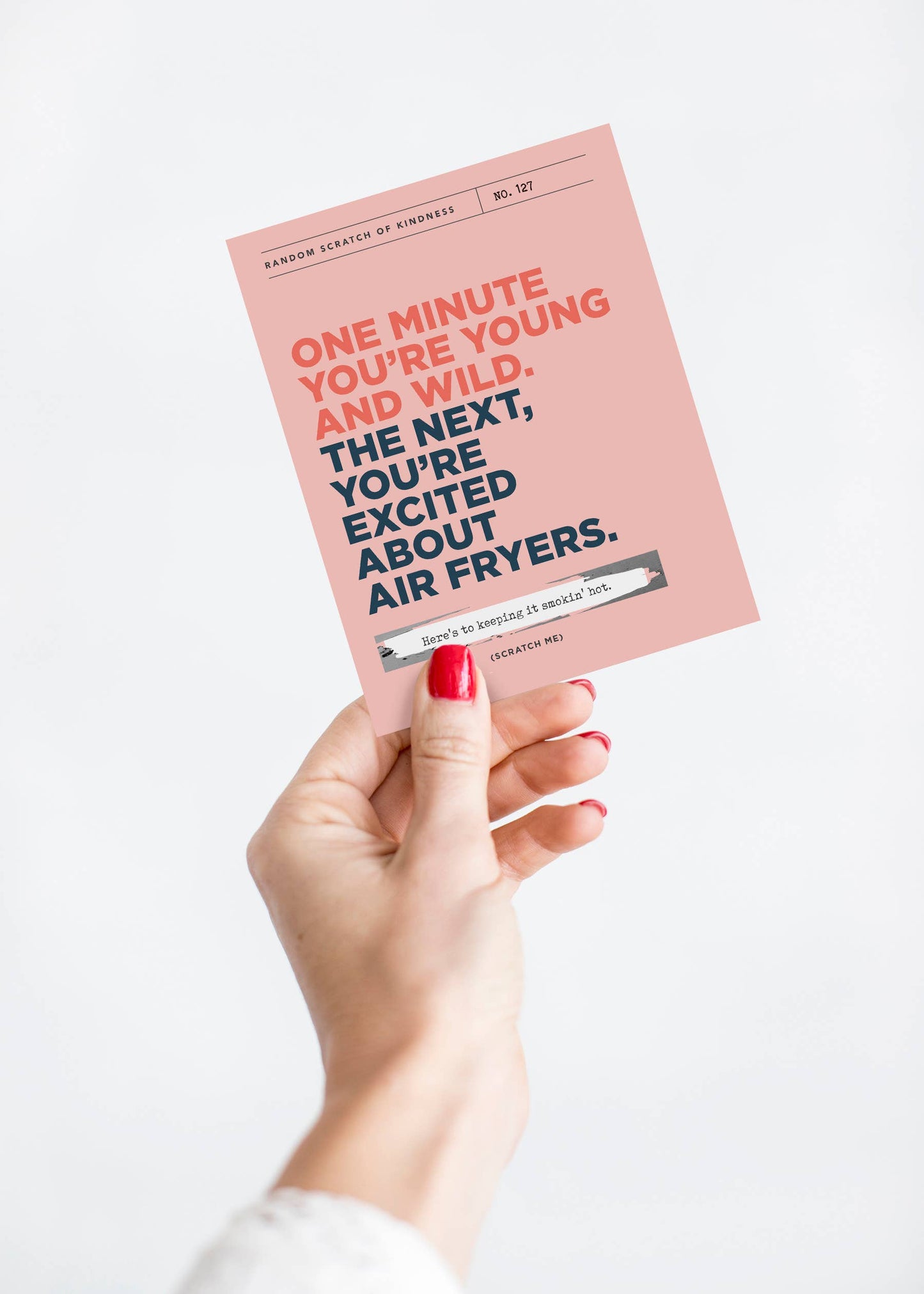 Air Fryers Scratch-Off Card