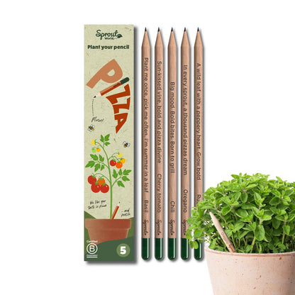 Pizza Herbs Plantable Pencils