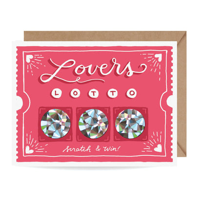 Lovers Lotto Scratch-off Card