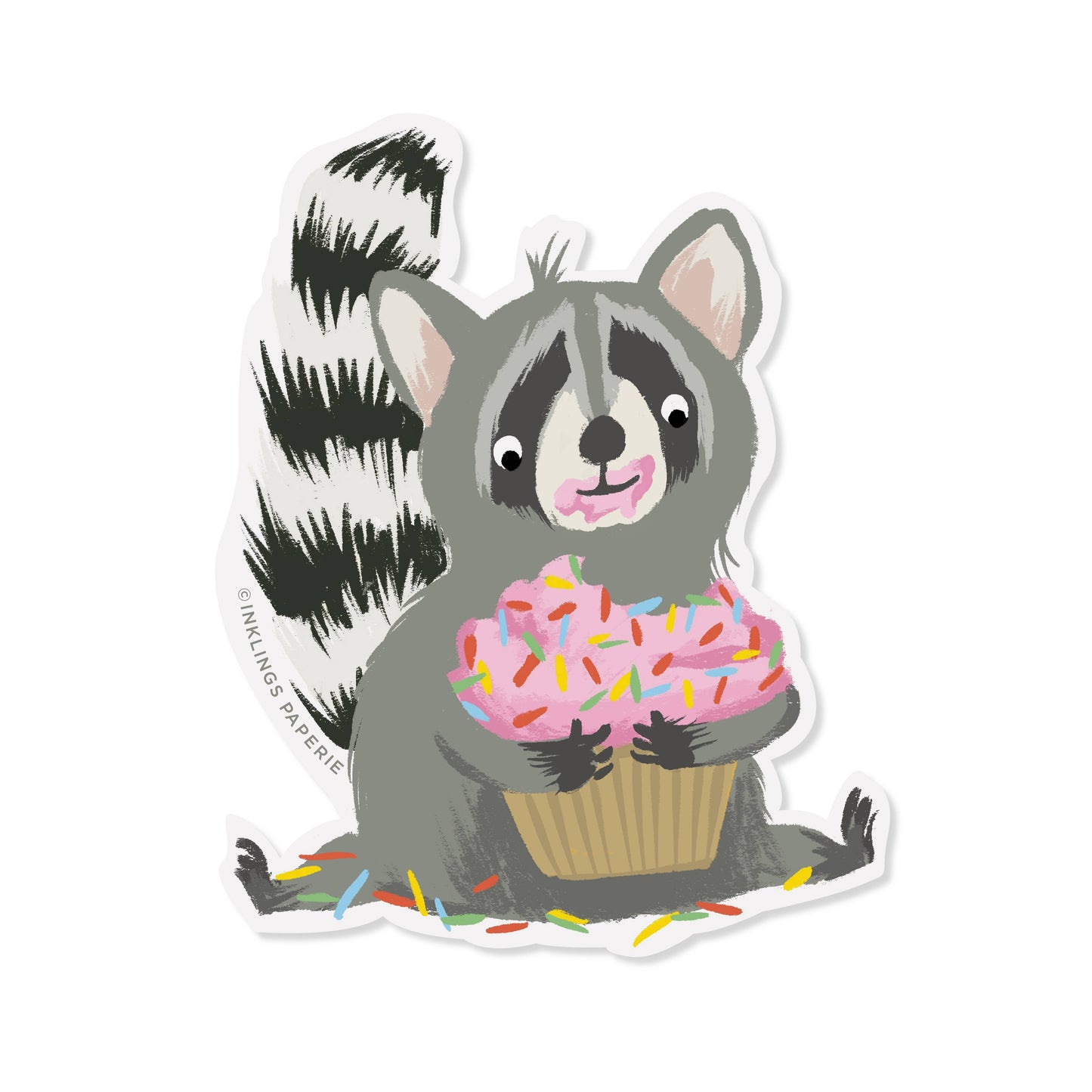 Raccoon Sticker