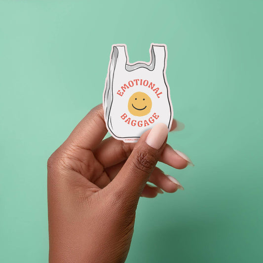 Emotional Baggage Sticker