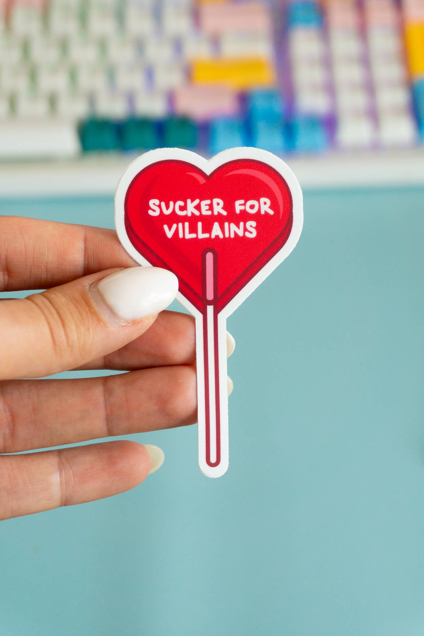 Sucker for Villains Sticker