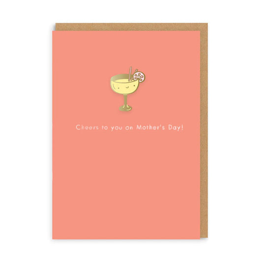 Cheers Mother's Day Pin Card
