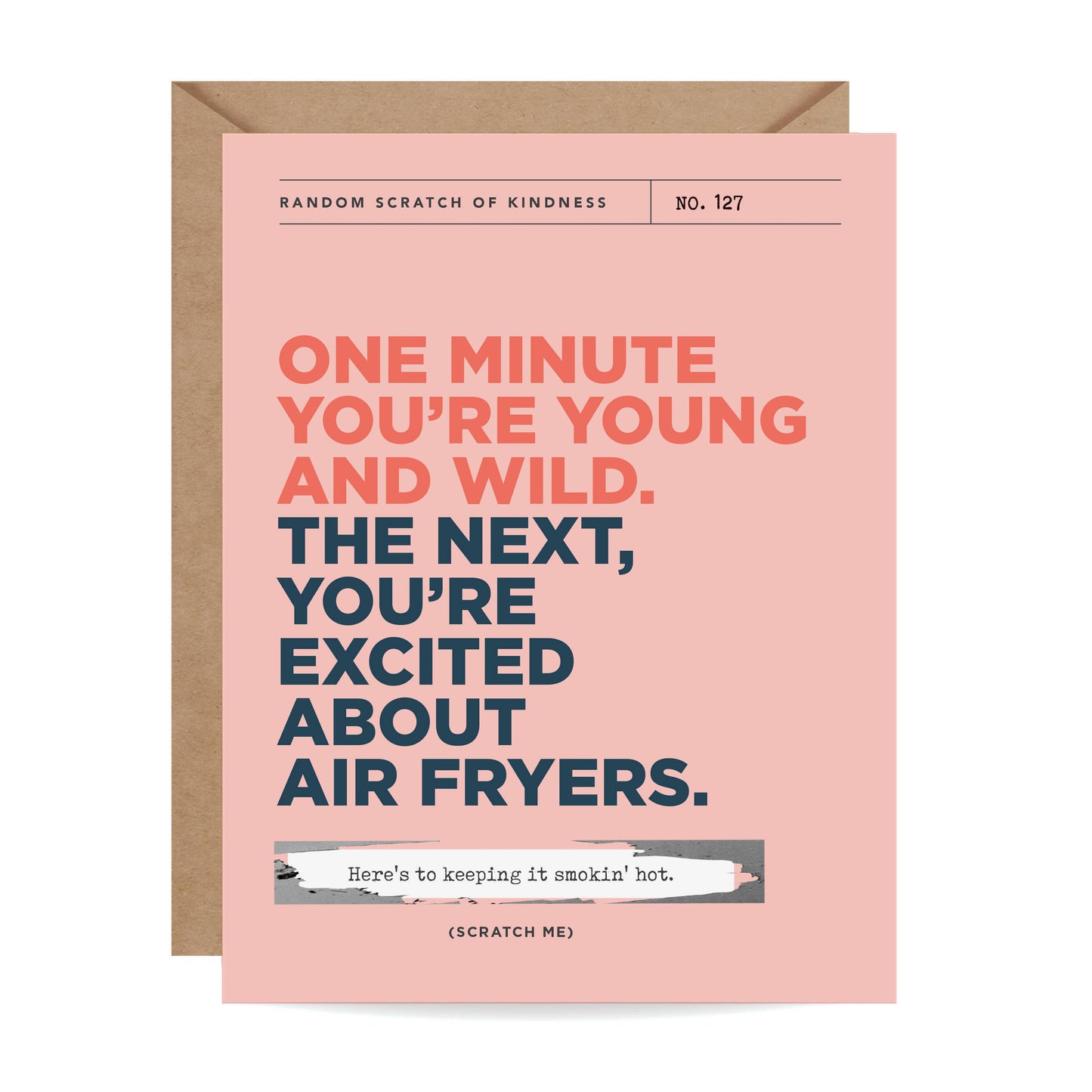 Air Fryers Scratch-Off Card