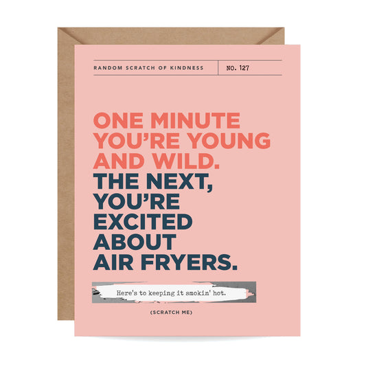 Air Fryers Scratch-Off Card