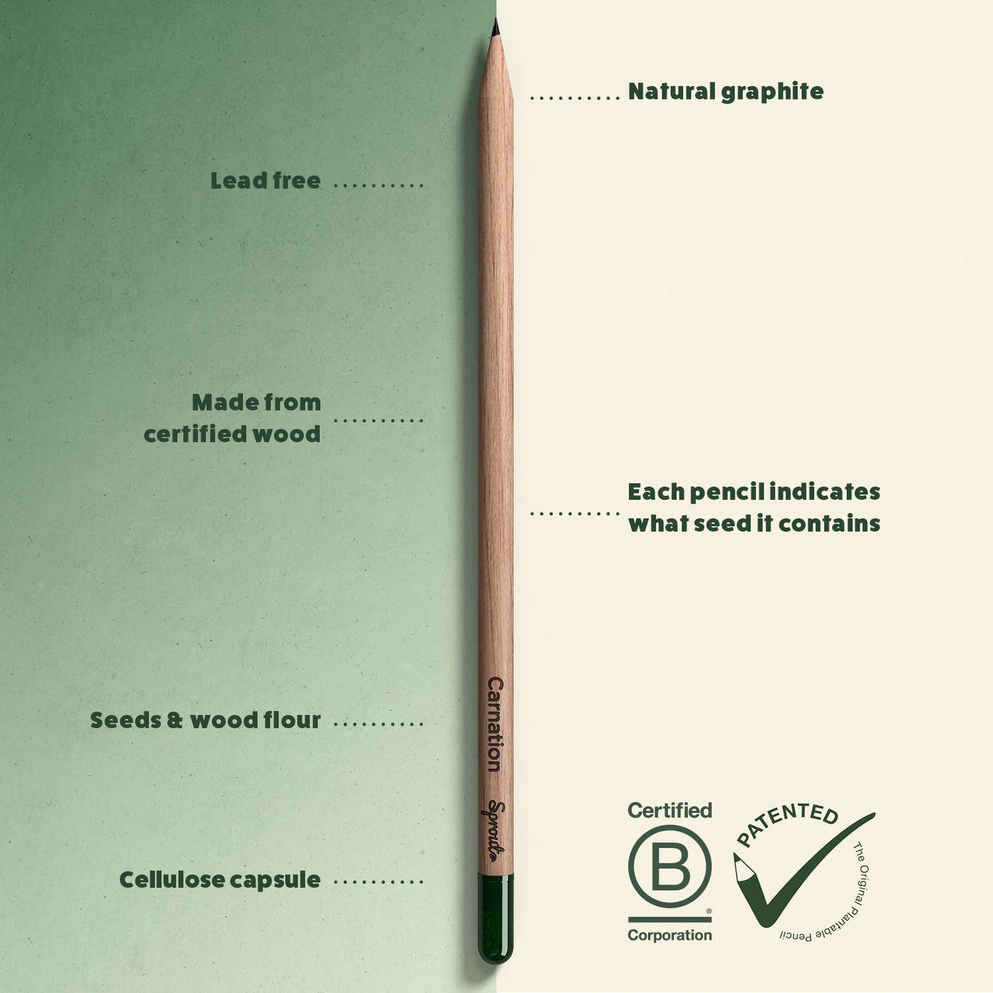 X-Mas Plantable Pencils