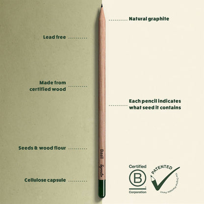 Pizza Herbs Plantable Pencils