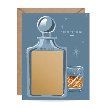 Whiskey Birthday Card