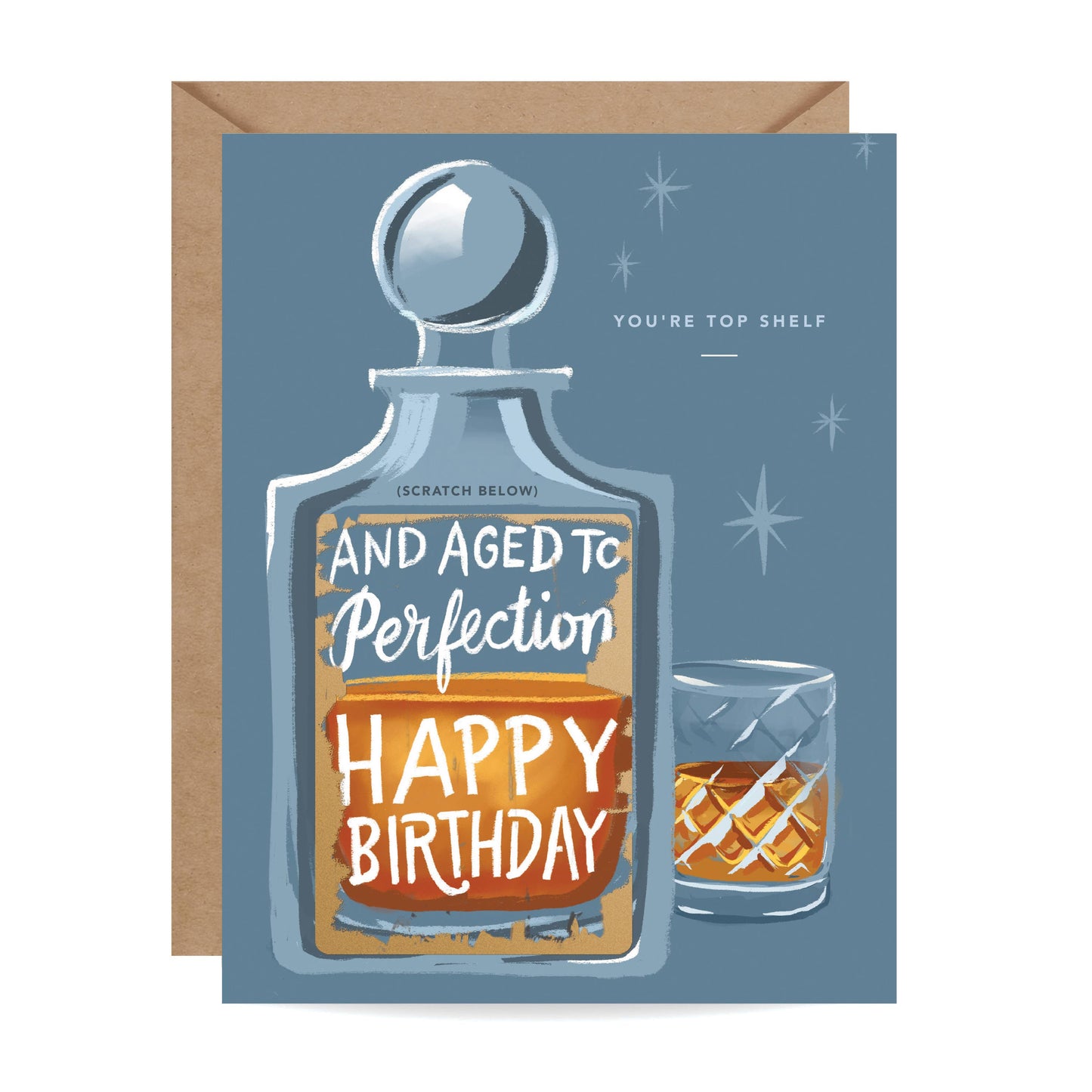 Whiskey Birthday Card