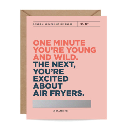 Air Fryers Scratch-Off Card