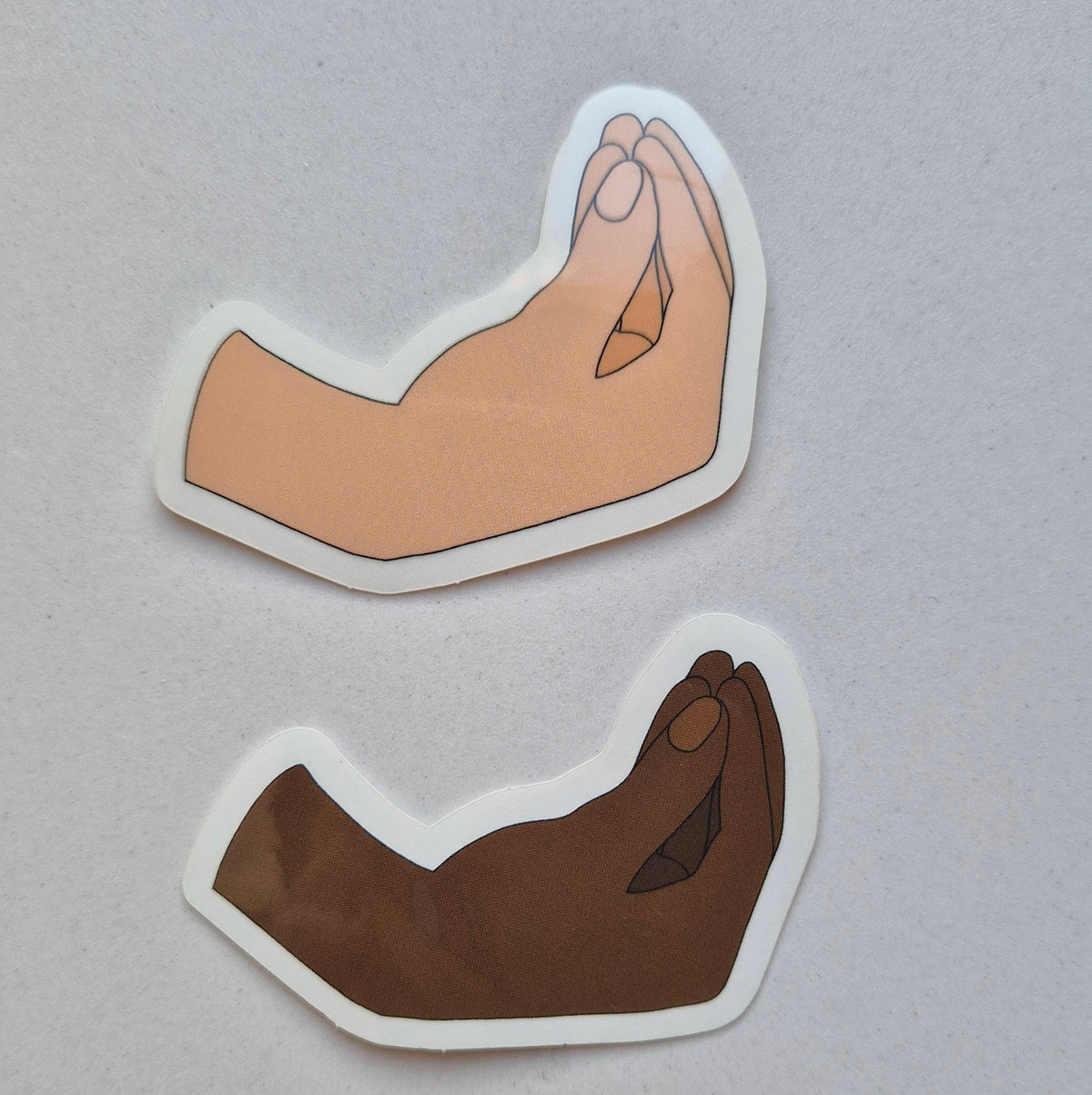 Italian Hand Sticker
