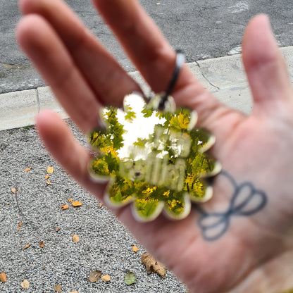 Rare and Wild Mirror Keychain