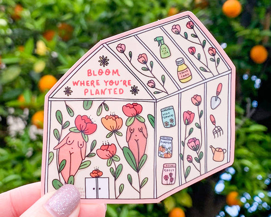 Greenhouse Vinyl Sticker